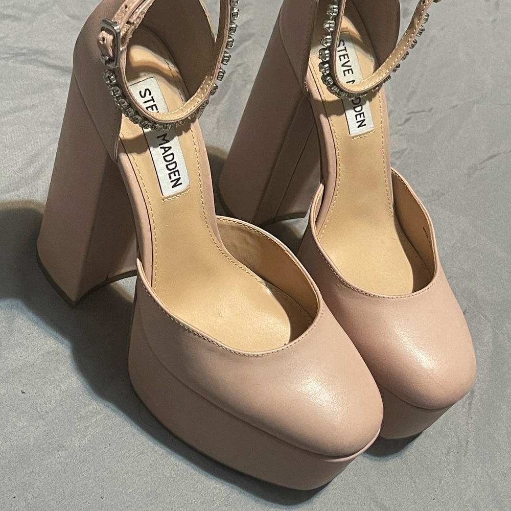 Steve Madden Pink Platform Heels